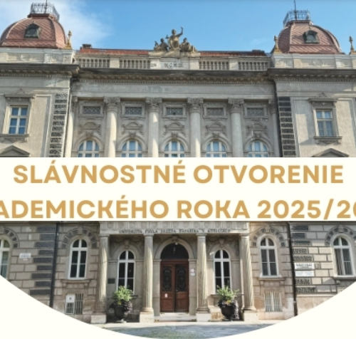Slávnostné otvorenie akademického roka2025/2026